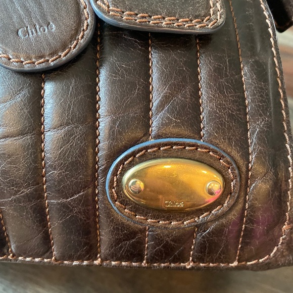 Chloe saddle leather shoulder - Picture 6 of 16